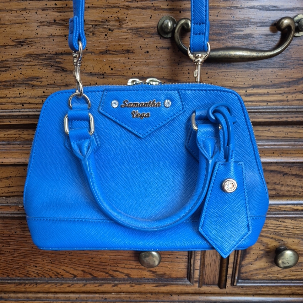 Samatha Vega Blue small tote